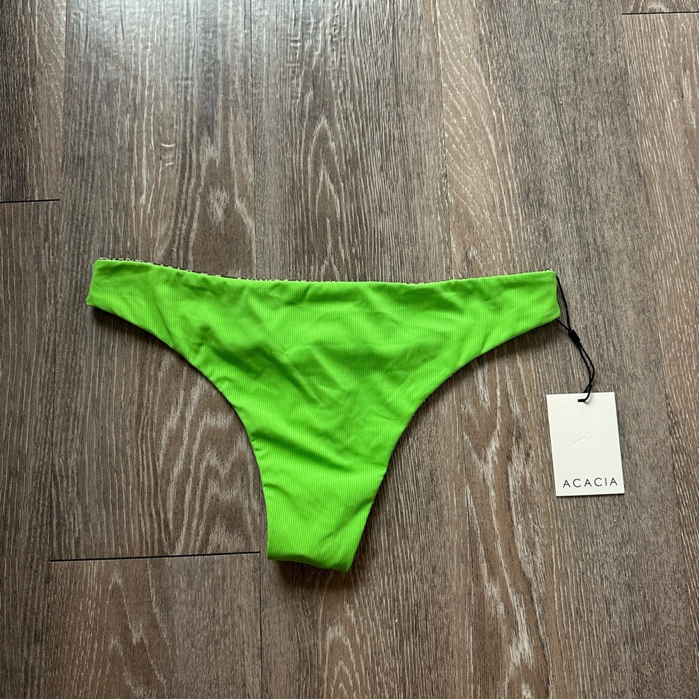 Acacia Brazil Ribbed Bikini Bottom NWT